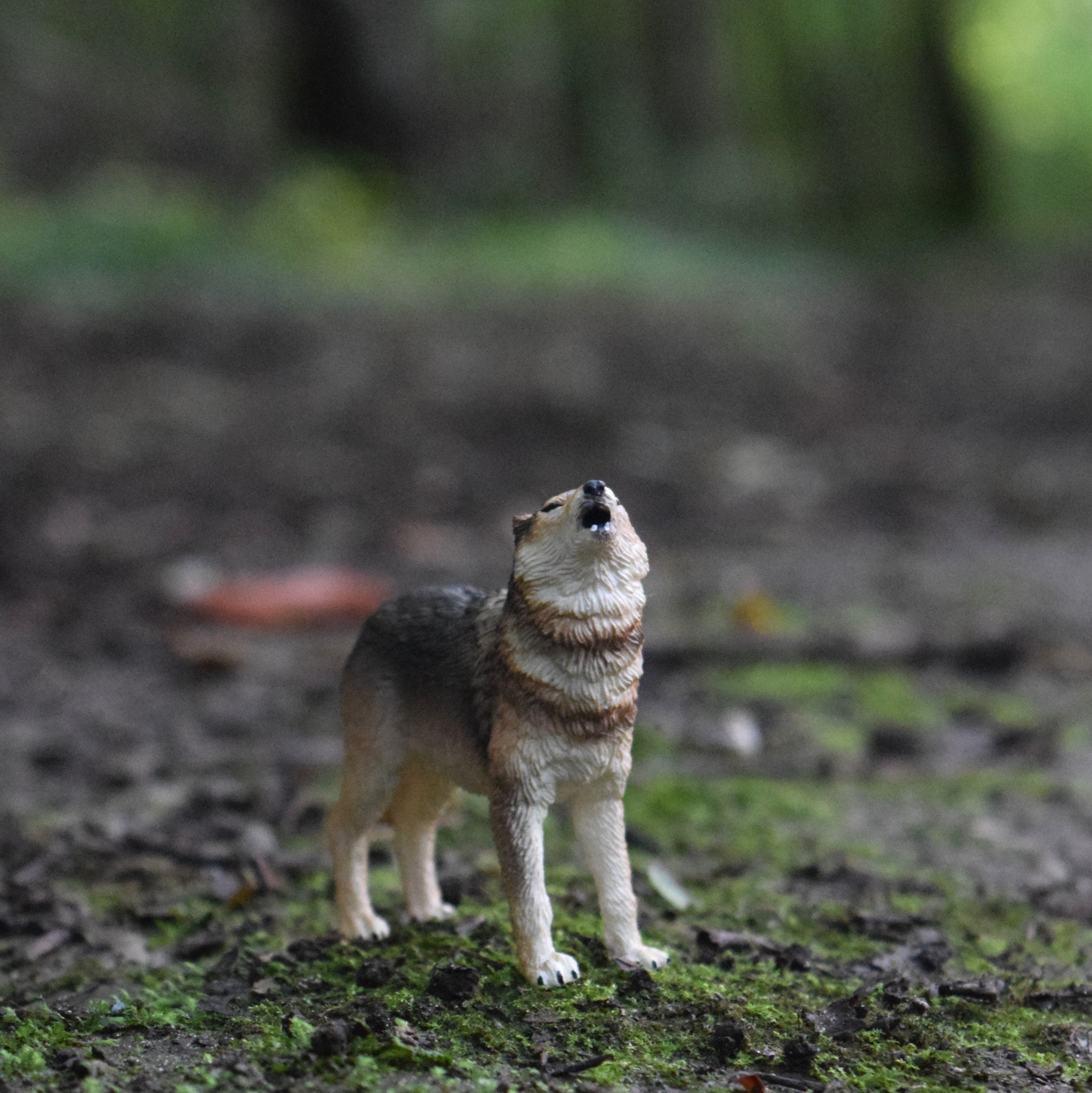 Toymany Wolf Figurine Toy