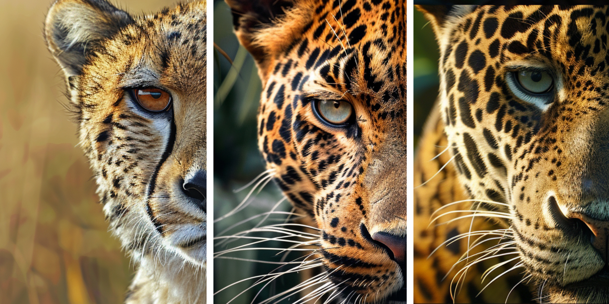 Spot the Differences: Cheetahs vs. Leopards vs. Jaguars