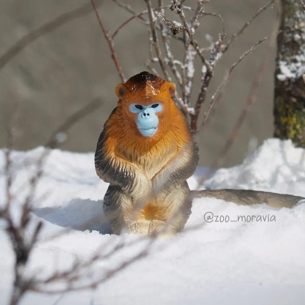 11-Piece Monkey Animal Figurine Playset