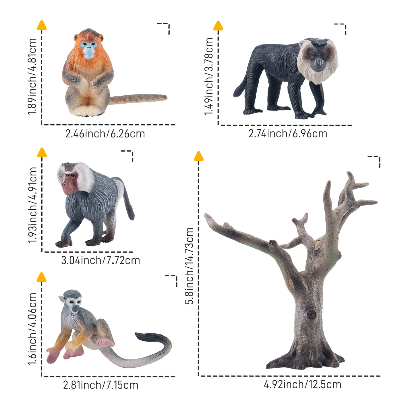 Toymany Fresh Finds | Primate Figurine Playset