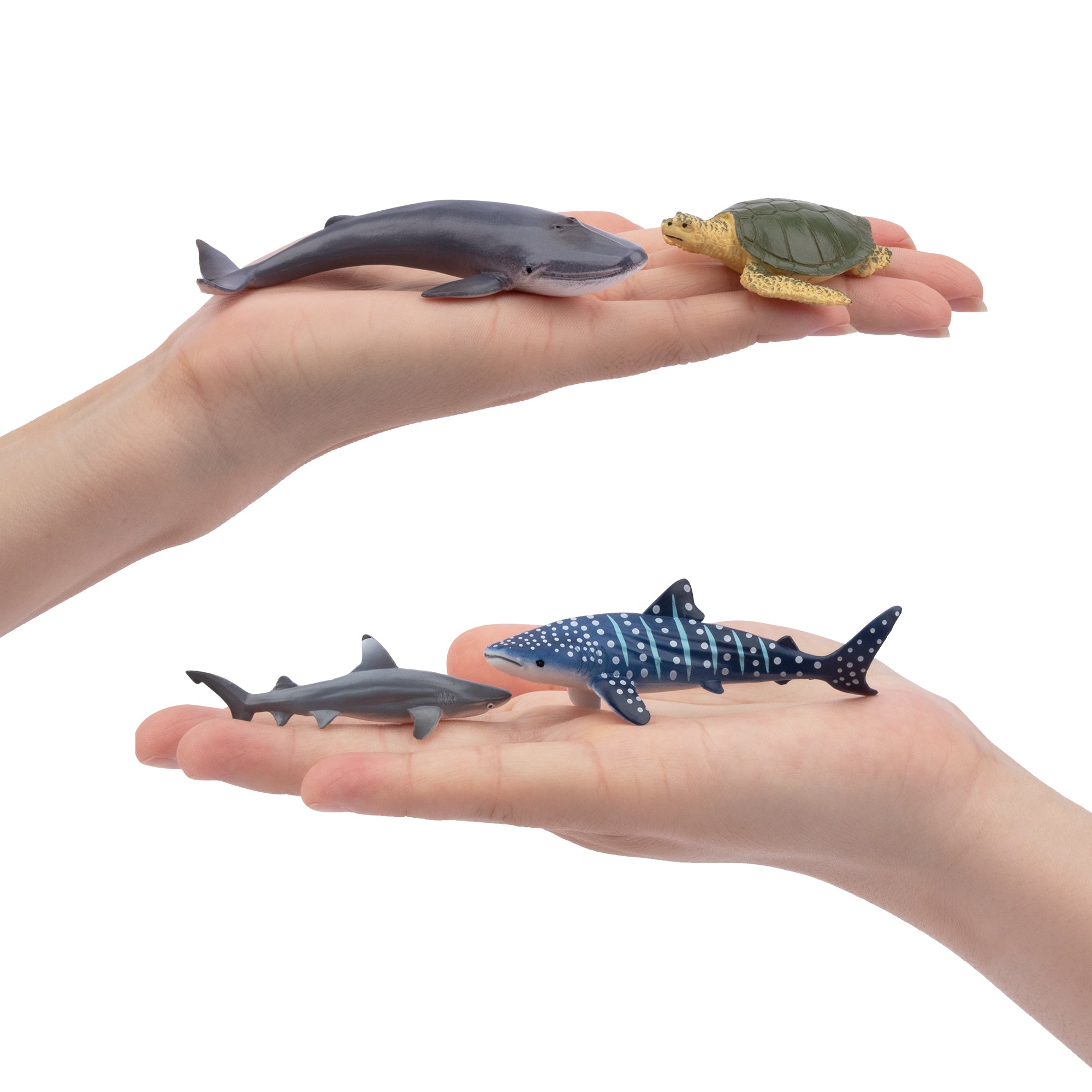 24-Piece Mini Ocean Animal Variety Figurines Playset-on hand