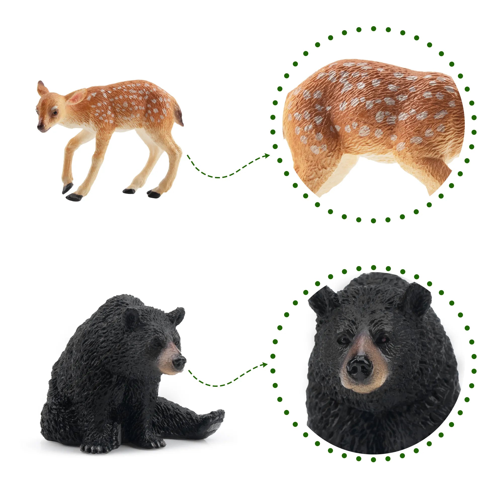5-Piece North American Woodland Figurines Bundle-detail1