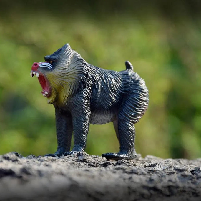 6-Piece African Primate Figurine Playset