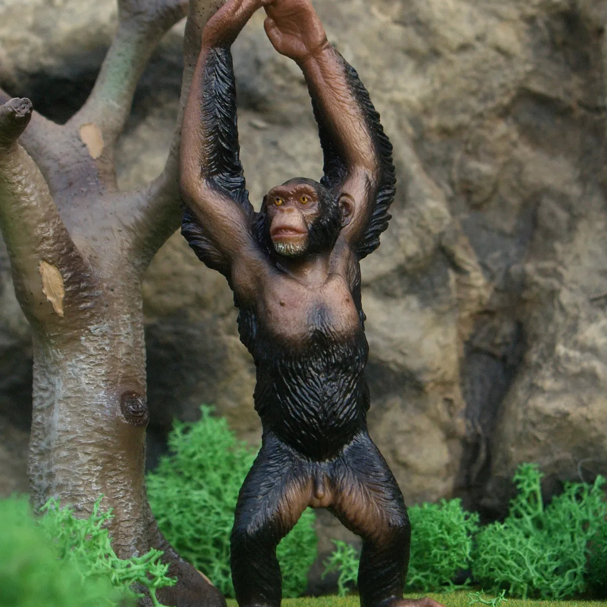 6-Piece African Primate Figurine Playset