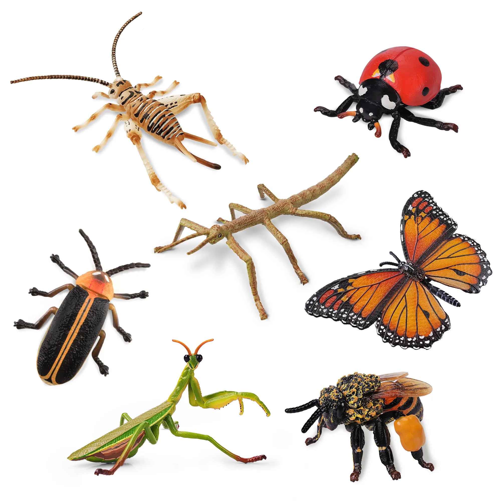 7-Piece Garden Insect Figurines Set-1