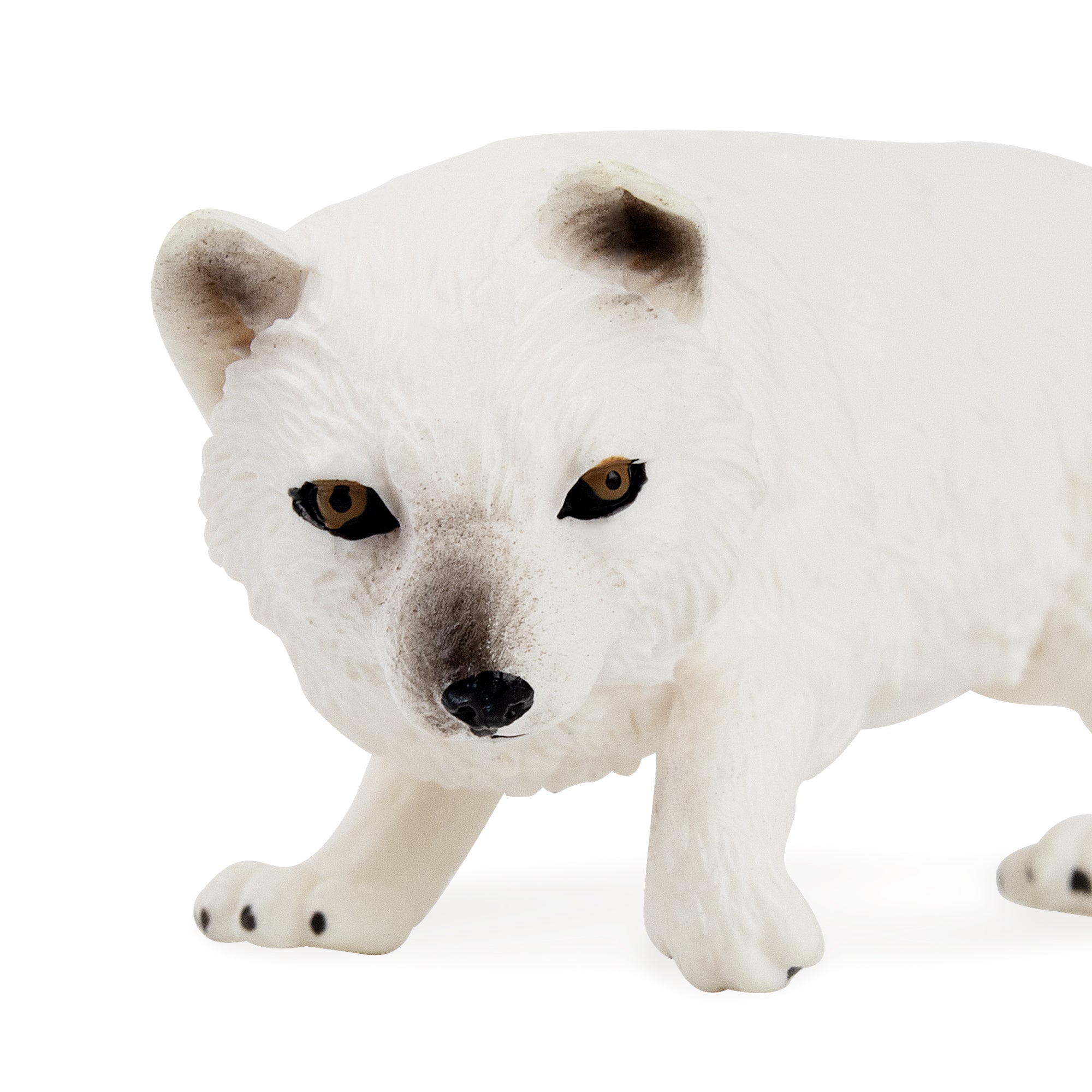 Arctic Fox Figurine Toy-detail