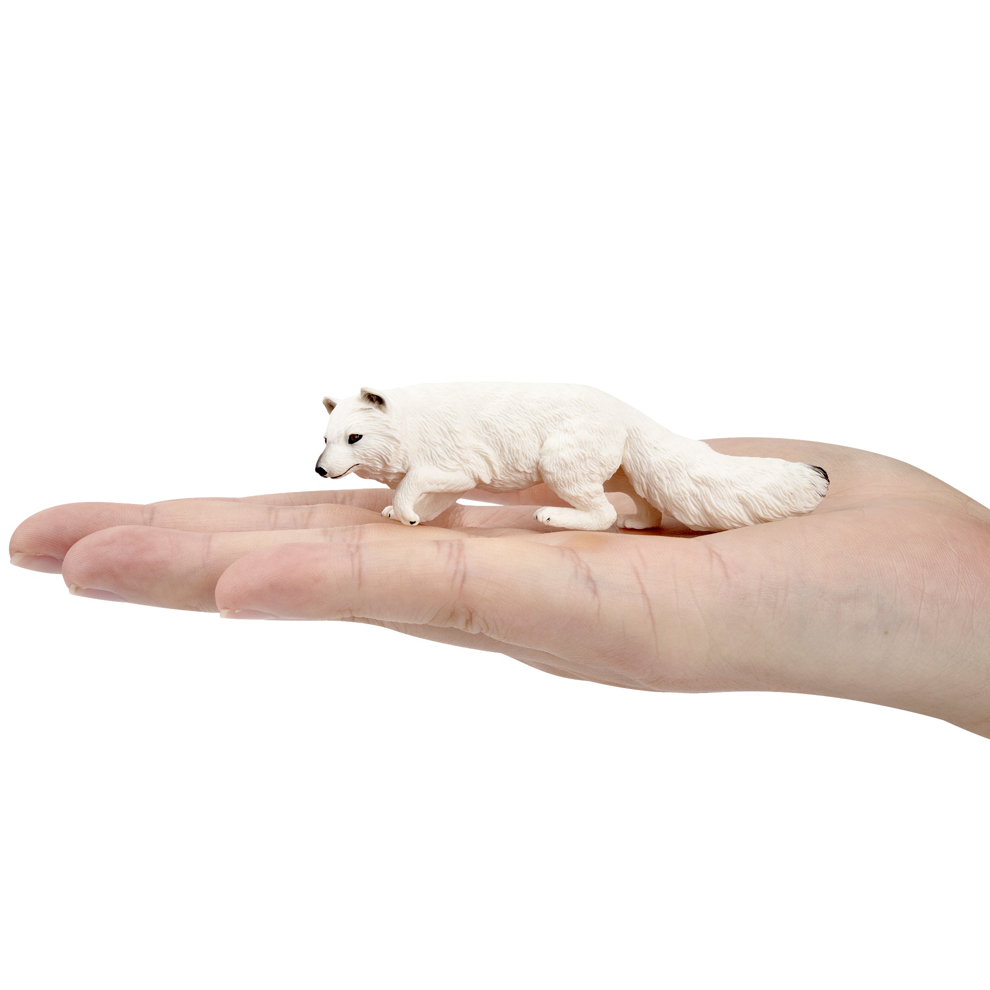 Arctic Fox Figurine Toy-on hand