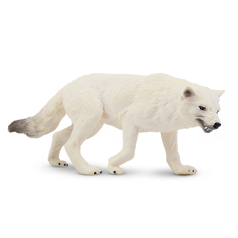 Toymany Arktischer Wolf-Figuren-Spielzeug