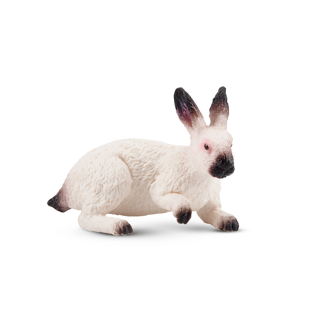 Toymany Californian Rabbit Figurine Toy