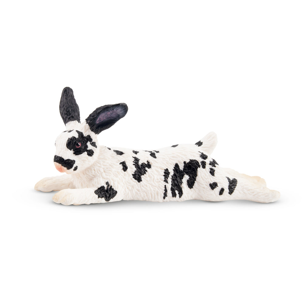Toymany Englisch-Geschecktes-Kaninchen-Figuren-Spielzeug