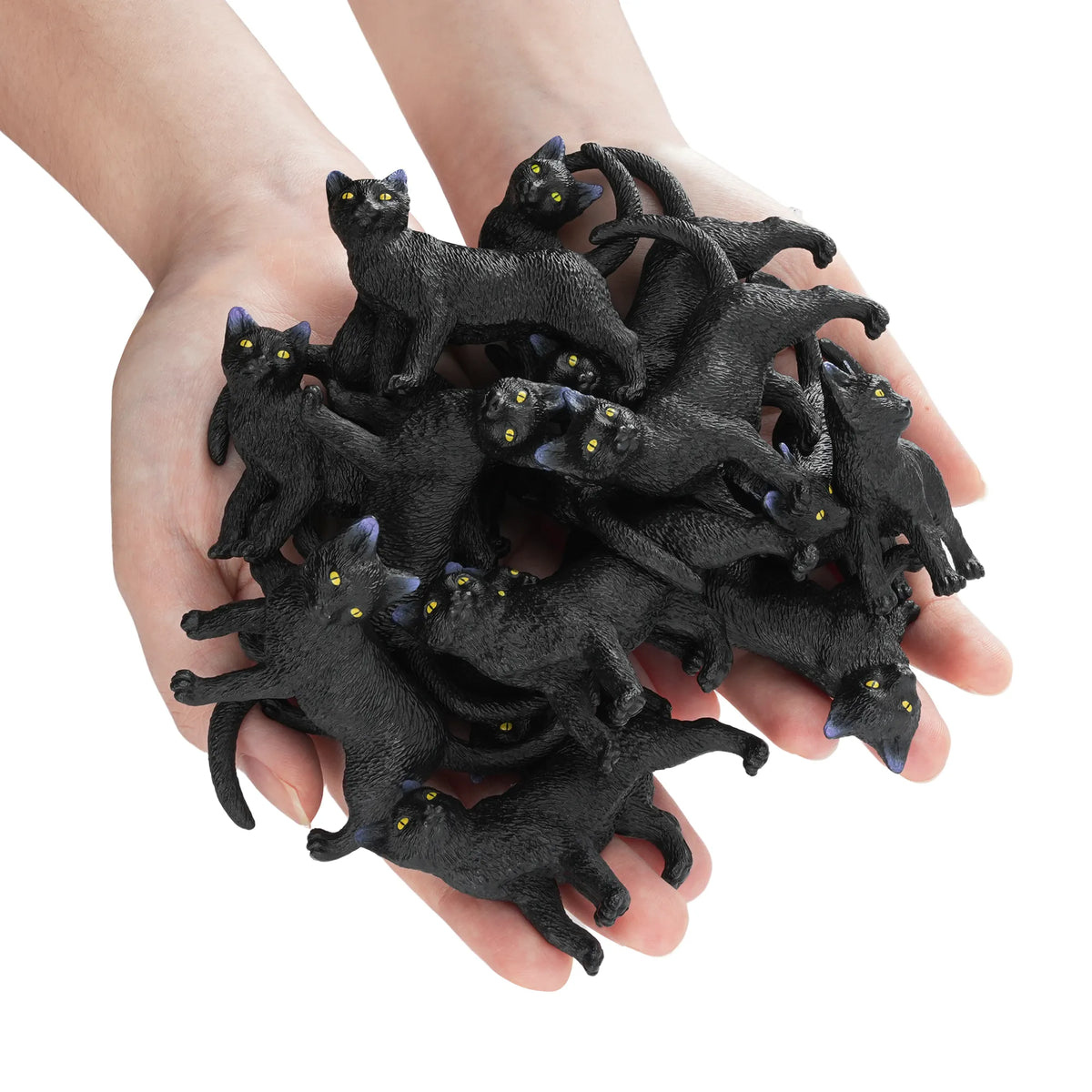 Mini Wonders 30-Piece Black Cat Figurines Pack-2