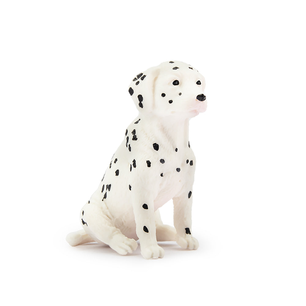 Toymany Mini Sitting Dalmatian Puppy Figurine Toy