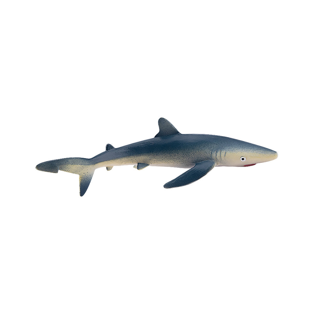 Toymany Blue Shark Figurine Toy - Small Size