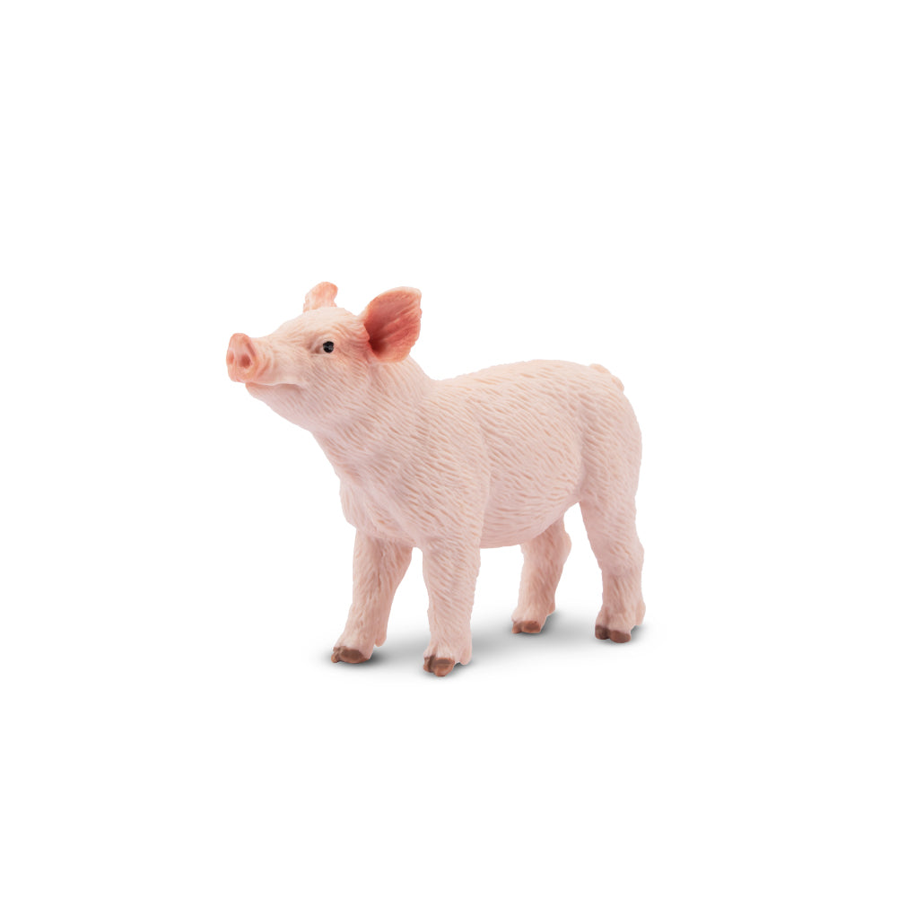 Toymany Gazing Pink Piglet Figurine Toy