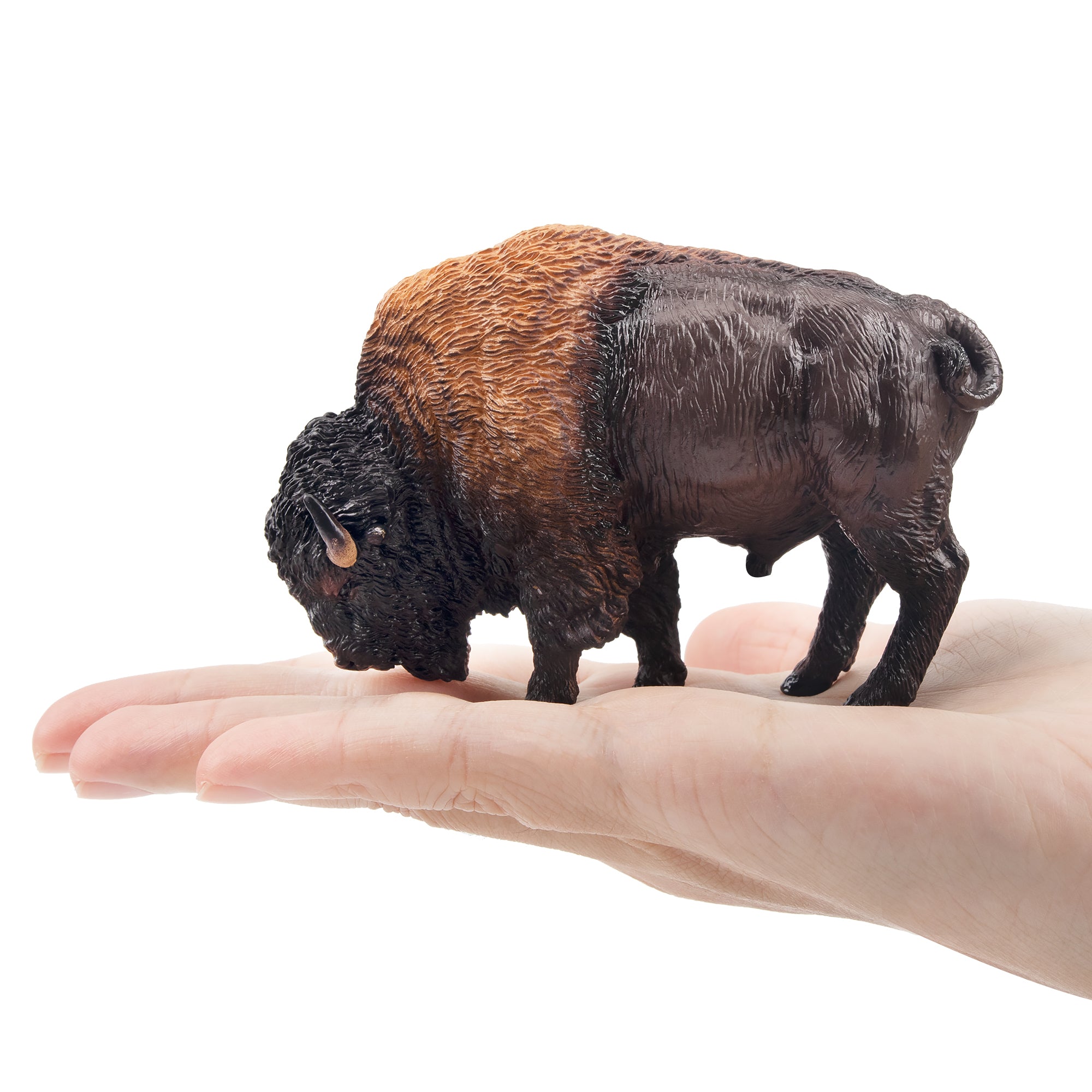 Toymany American Bison Figurine Toy-on hand