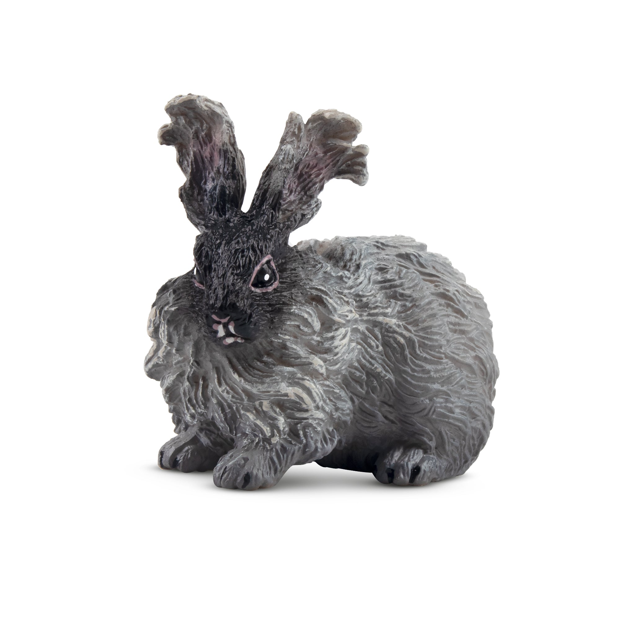 Toymany Angora Rabbit Figurine Toy-1