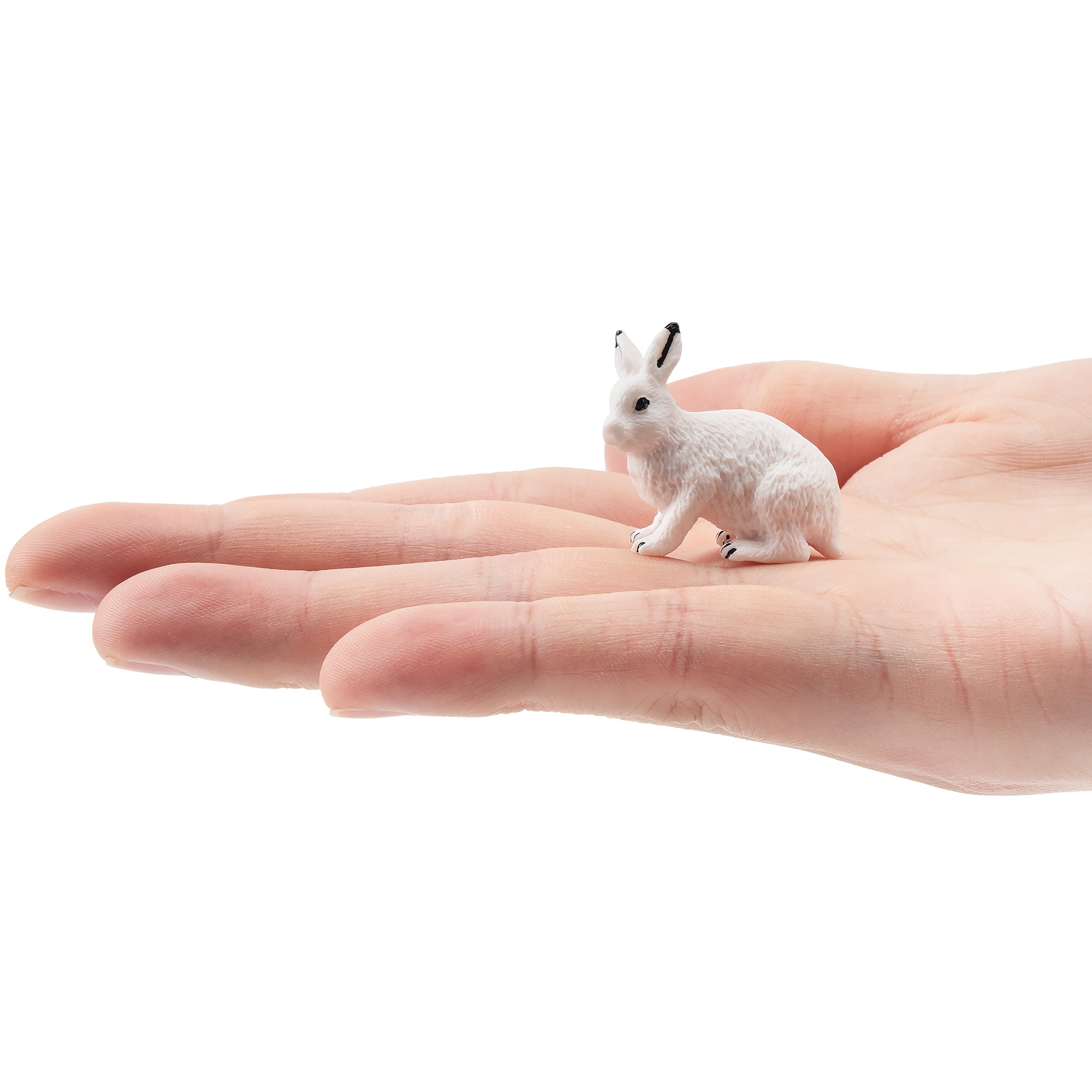 Toymany Arctic Hare Figurine Toy-on hand