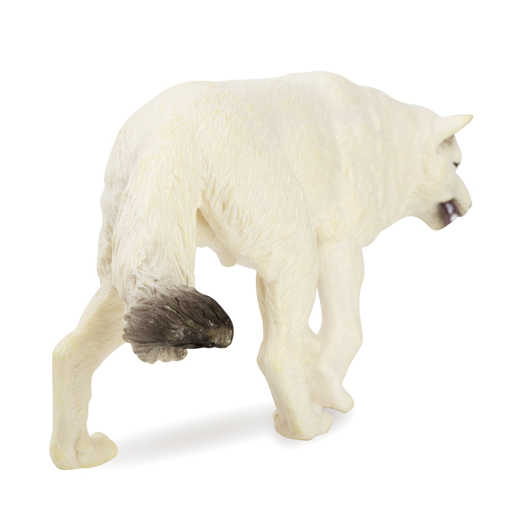 Toymany Arctic Wolf Figurine Toy-back
