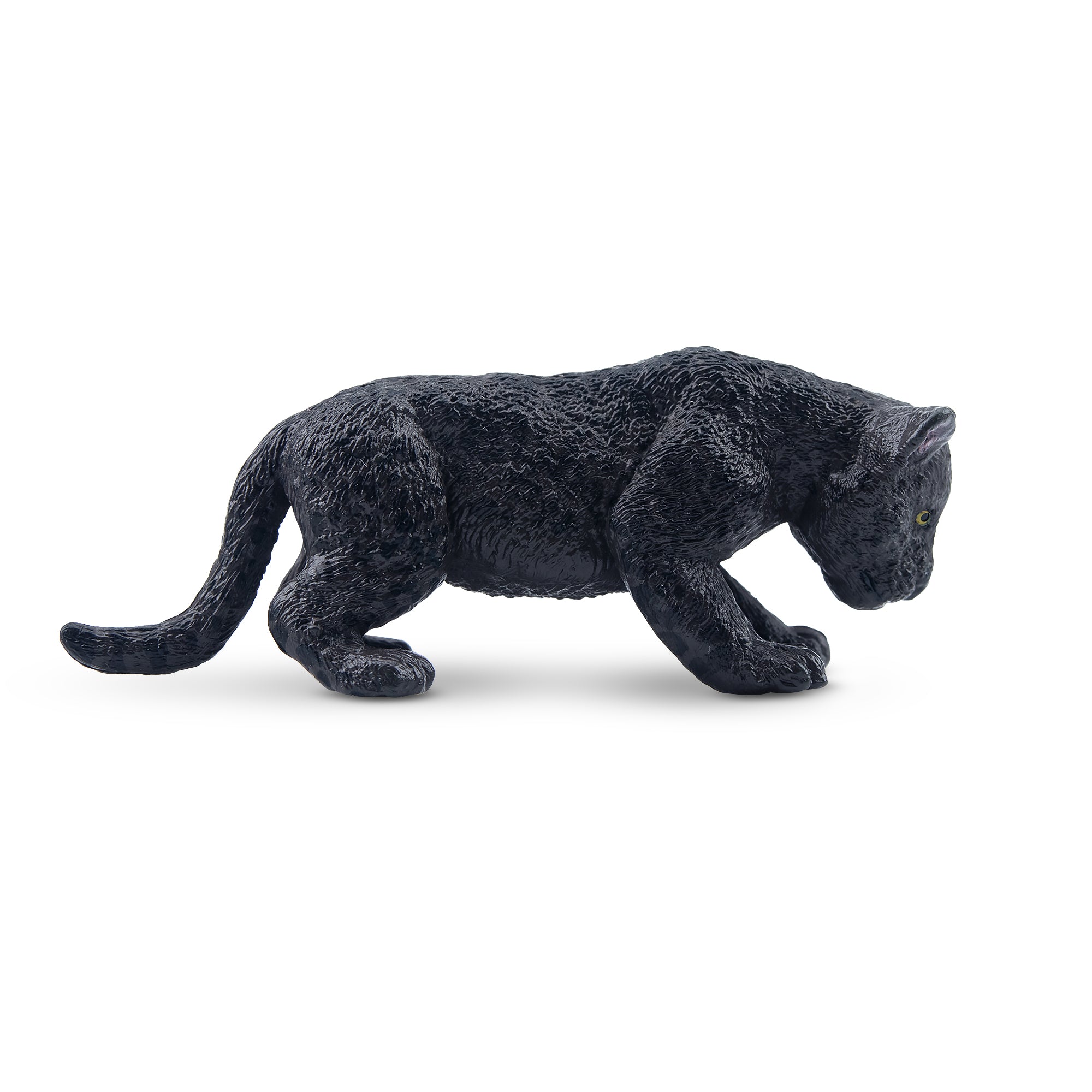 Toymany Black Jaguar Cub Figurine Toy