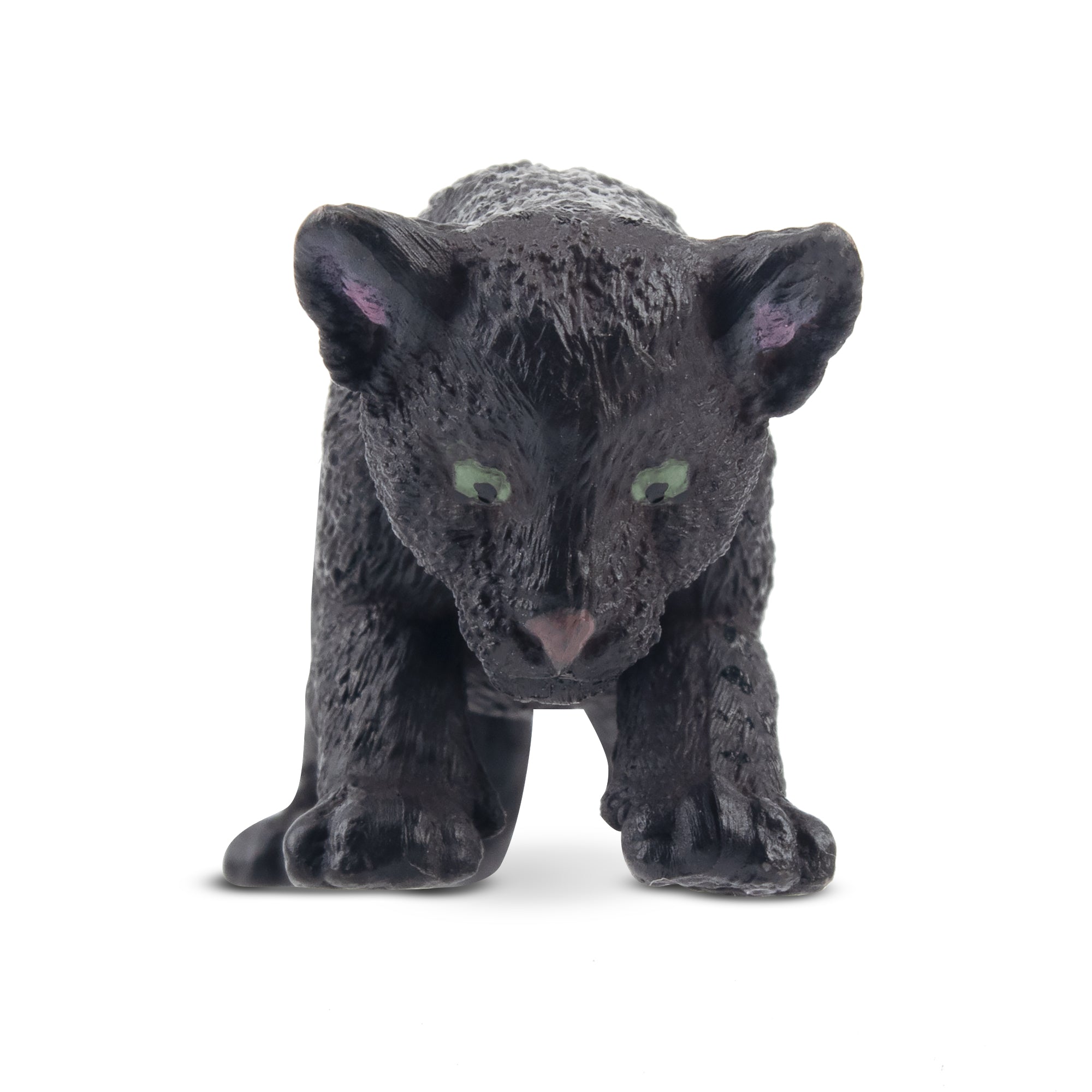 Toymany Black Leopard Cub Figurine Toy-front