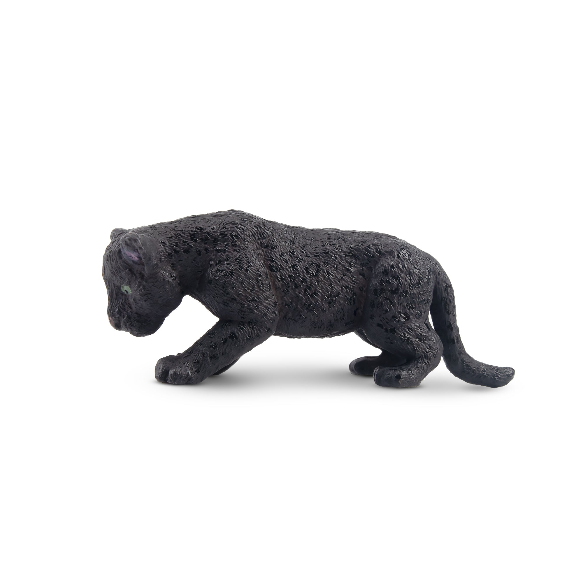 Toymany Black Leopard Cub Figurine Toy