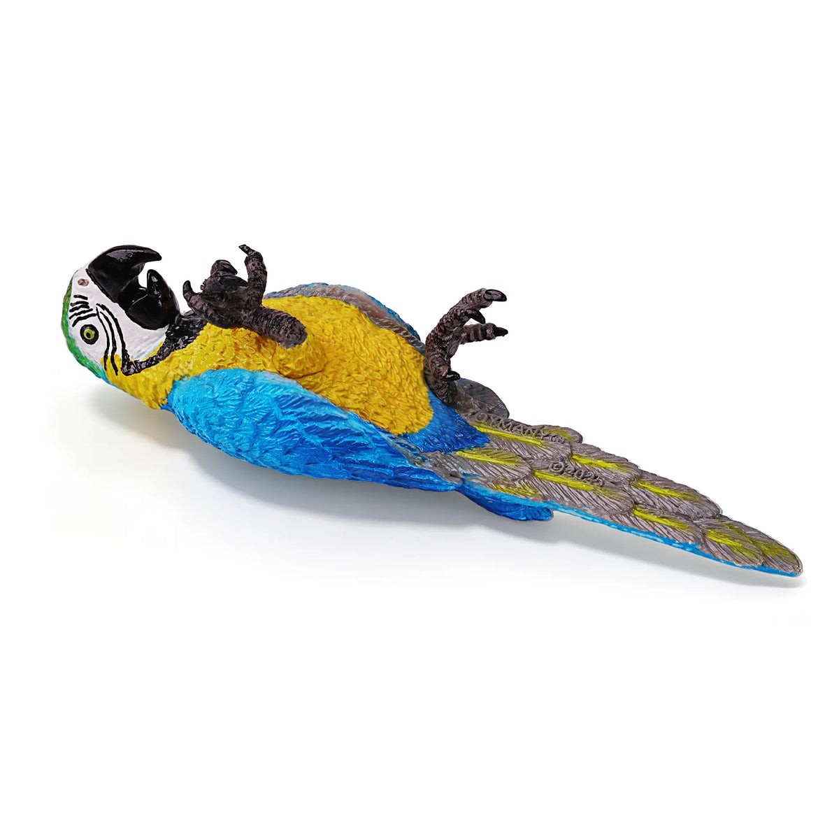 Toymany Blue-and-yellow Macaw Figurine Toy-1