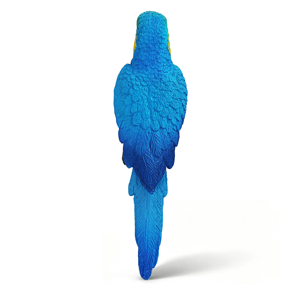 Toymany Blue-and-yellow Macaw Figurine Toy-back
