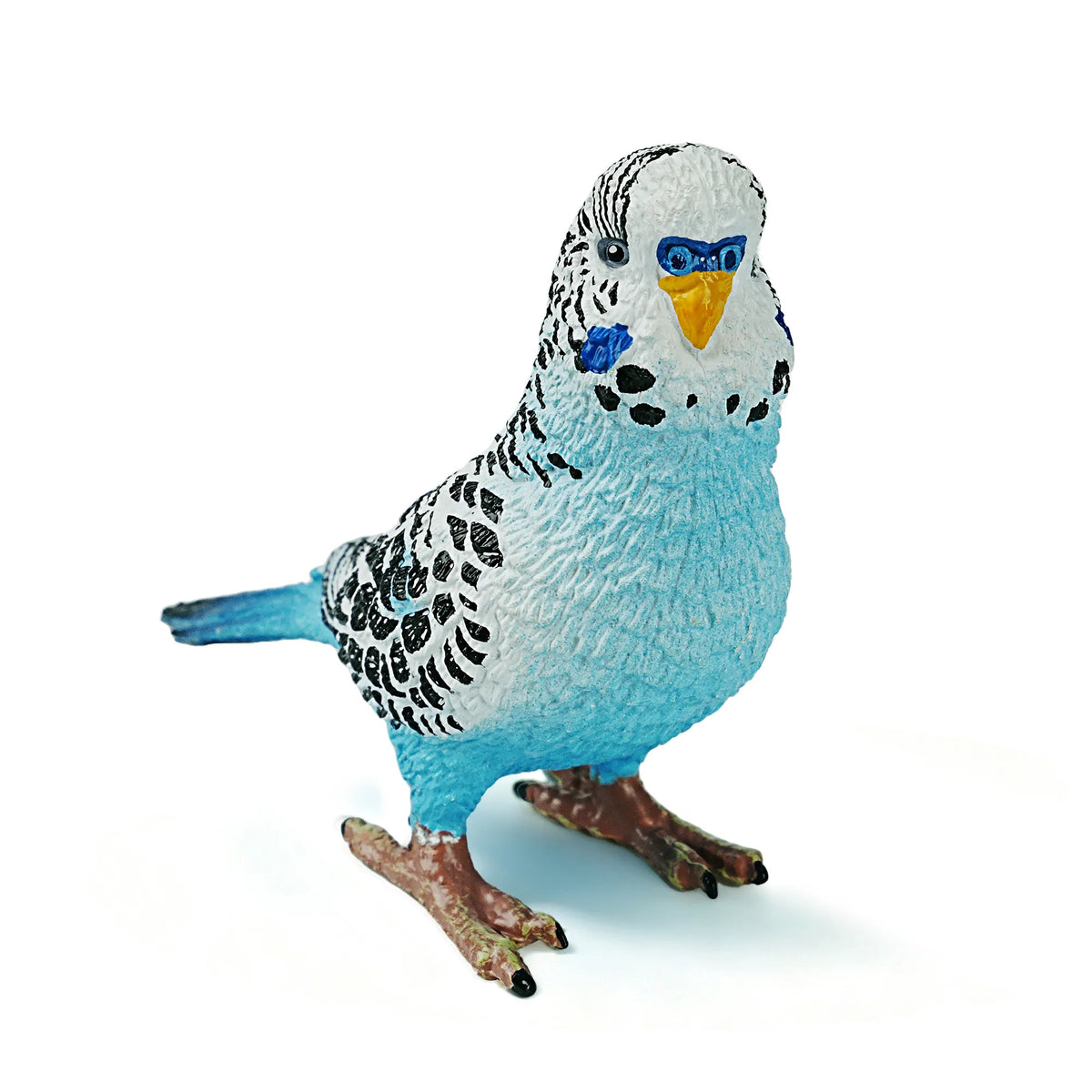 Toymany Blue Budgerigar Figurine Toy-front