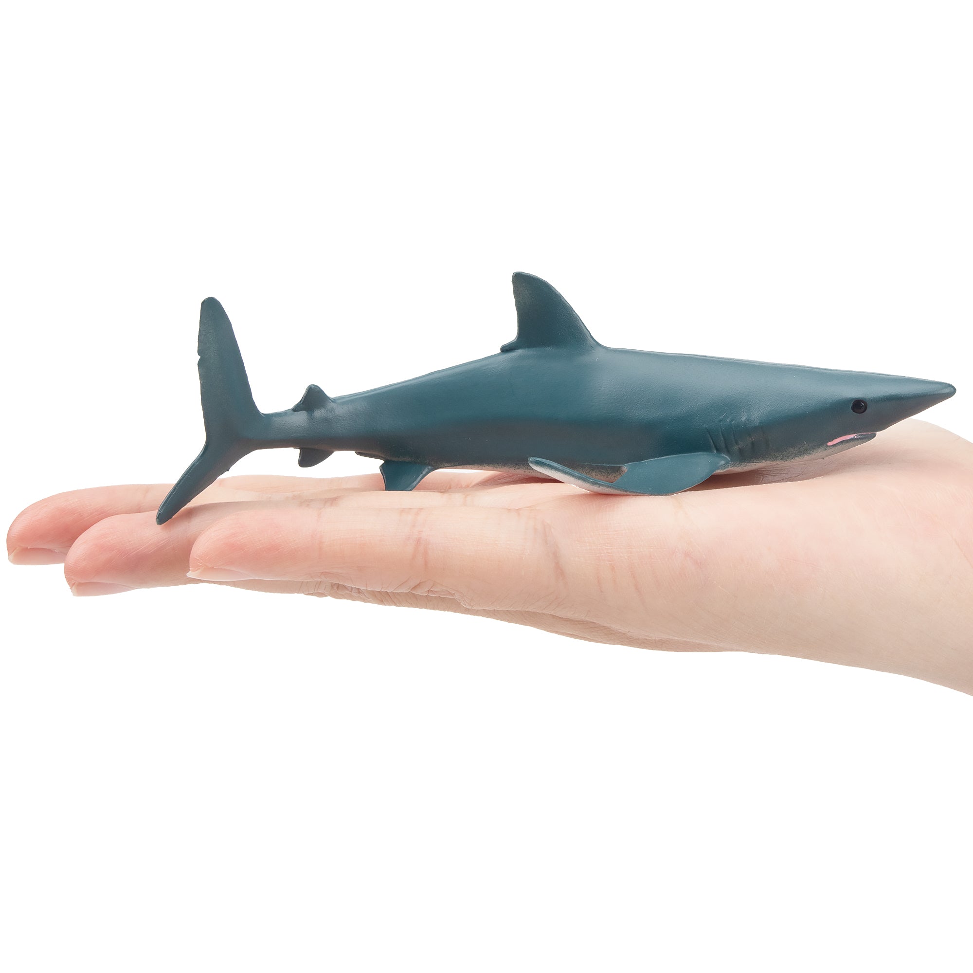 Toymany Blue Shark Figurine Toy-on hand