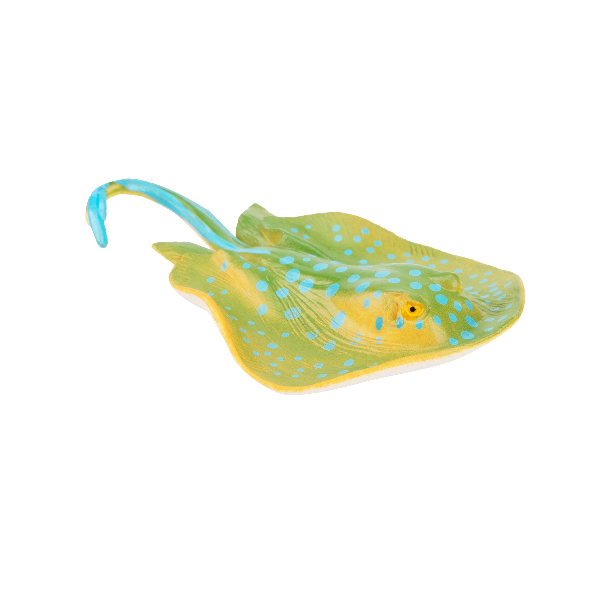 Toymany Blue Spotted Ray Figurine Toy-side 2