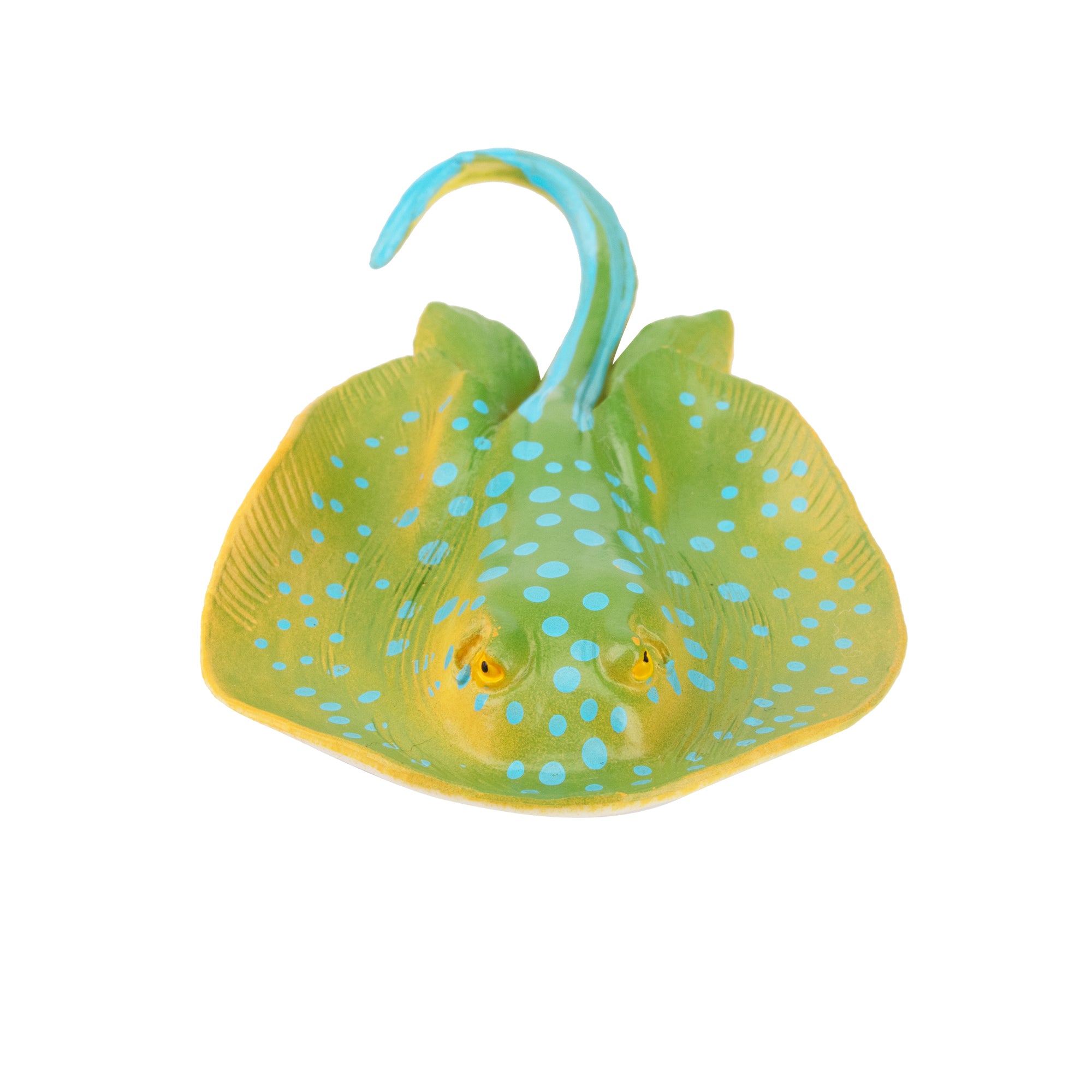 Toymany Blue Spotted Ray Figurine Toy-top