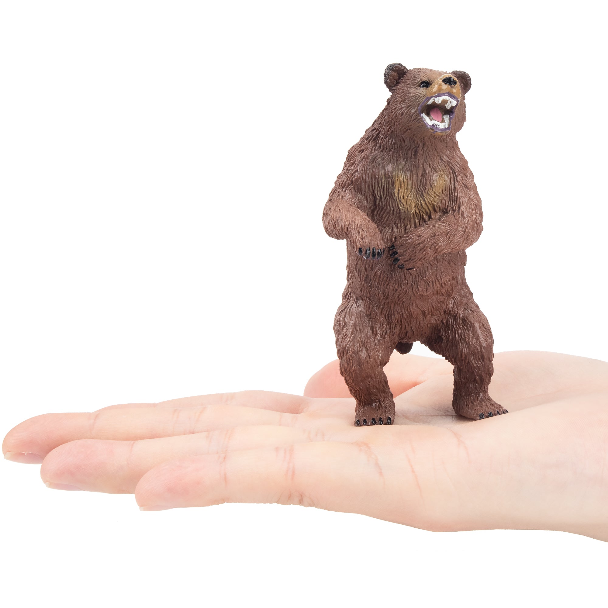 Toymany Brown Bear Figurine Toy-on hand