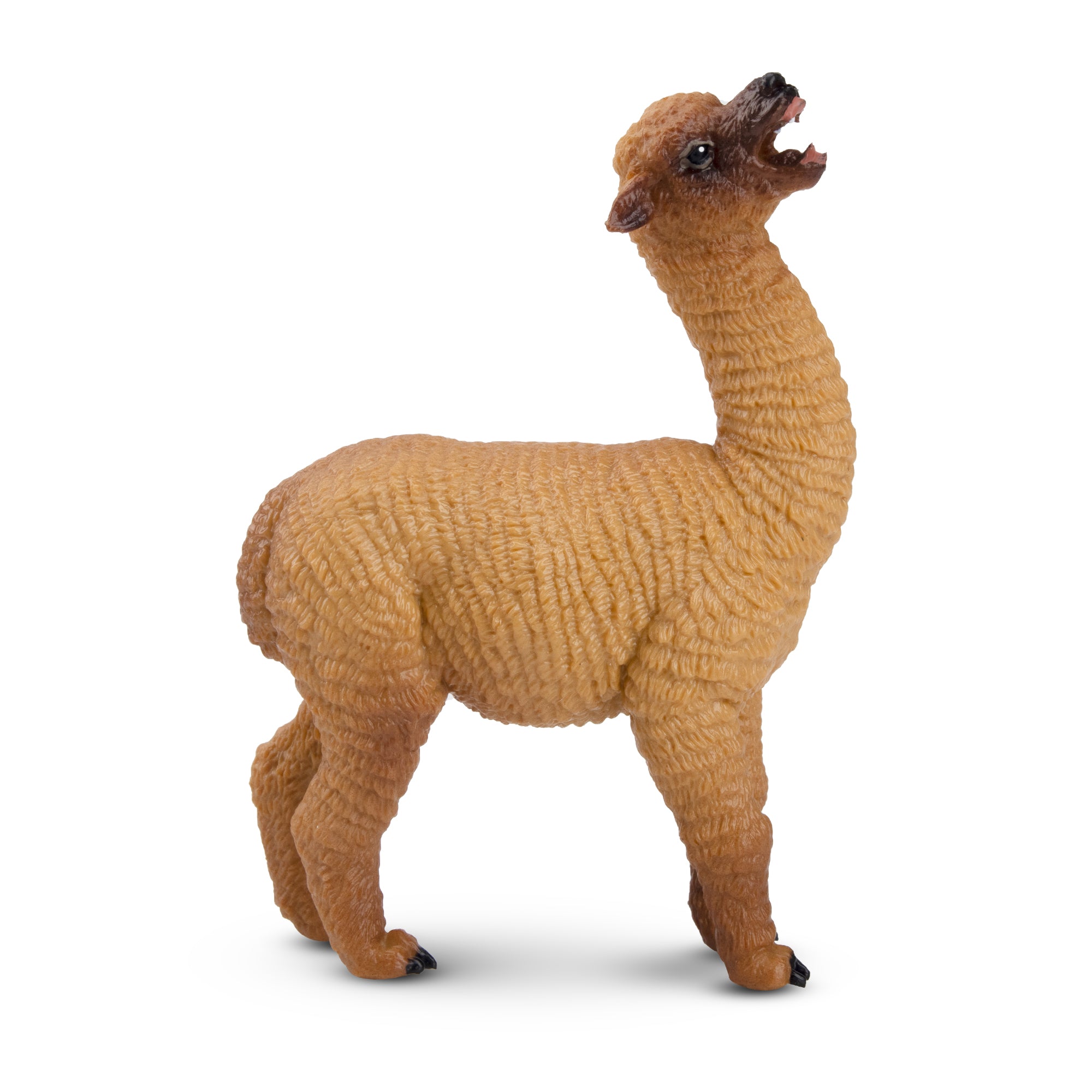 Toymany Brown Female Alpaca Figurine Toy-right