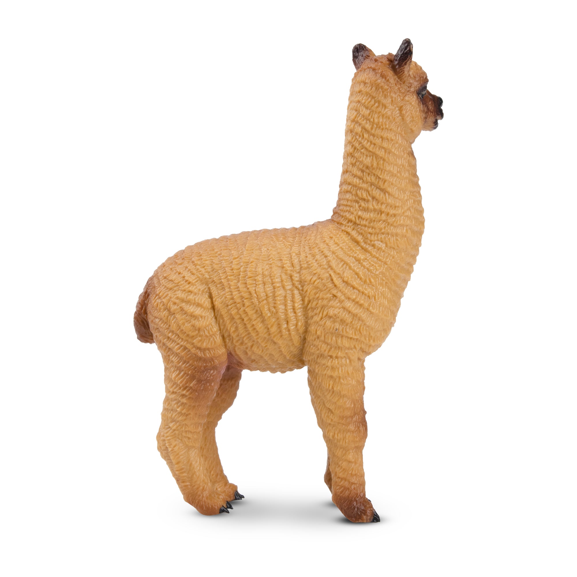 Toymany Brown Male Alpaca Figurine Toy-right