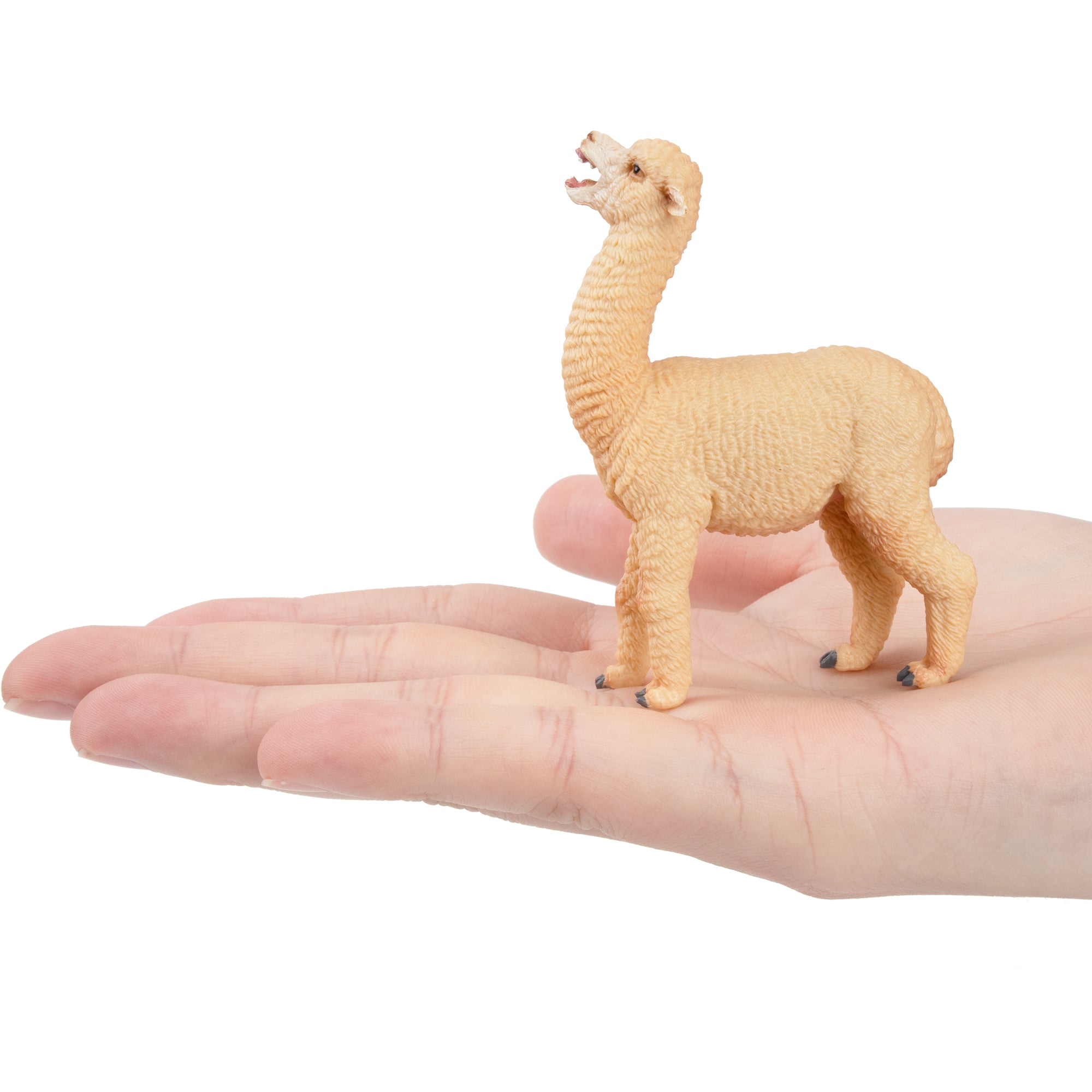 Toymany Female Alpaca Figurine Toy-on hand
