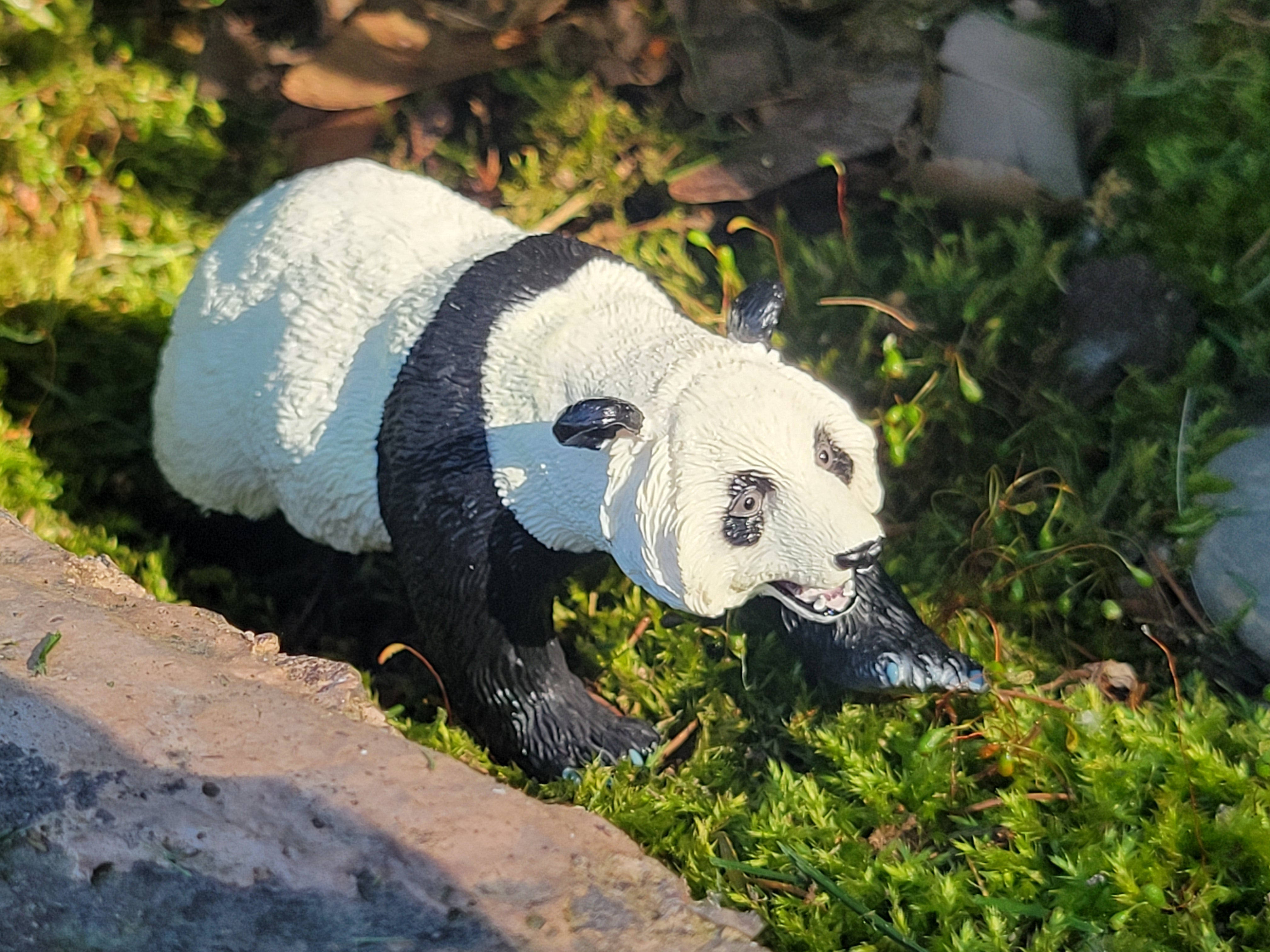 Toymany Female Giant Panda Figurine Toy-outdoor