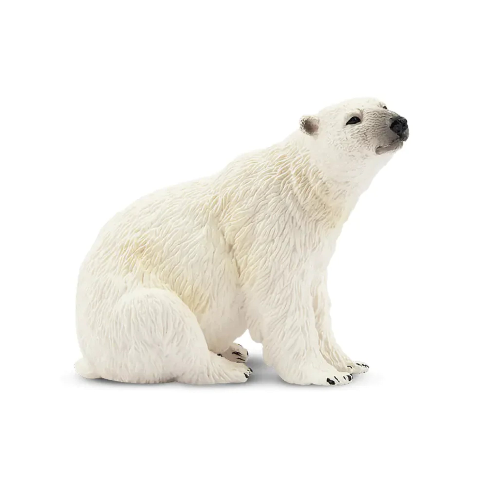 Toymany Female Polar Bear Figurine Toy