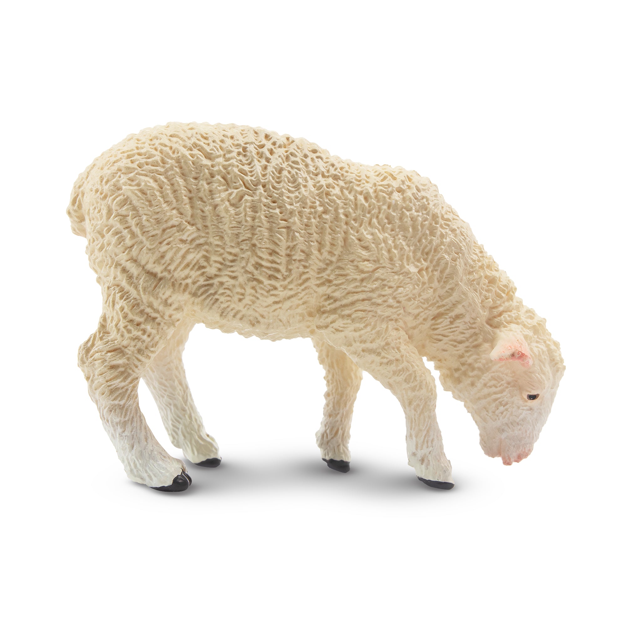 Toymany Foraging Light-Haired Lamb Figurine Toy-2