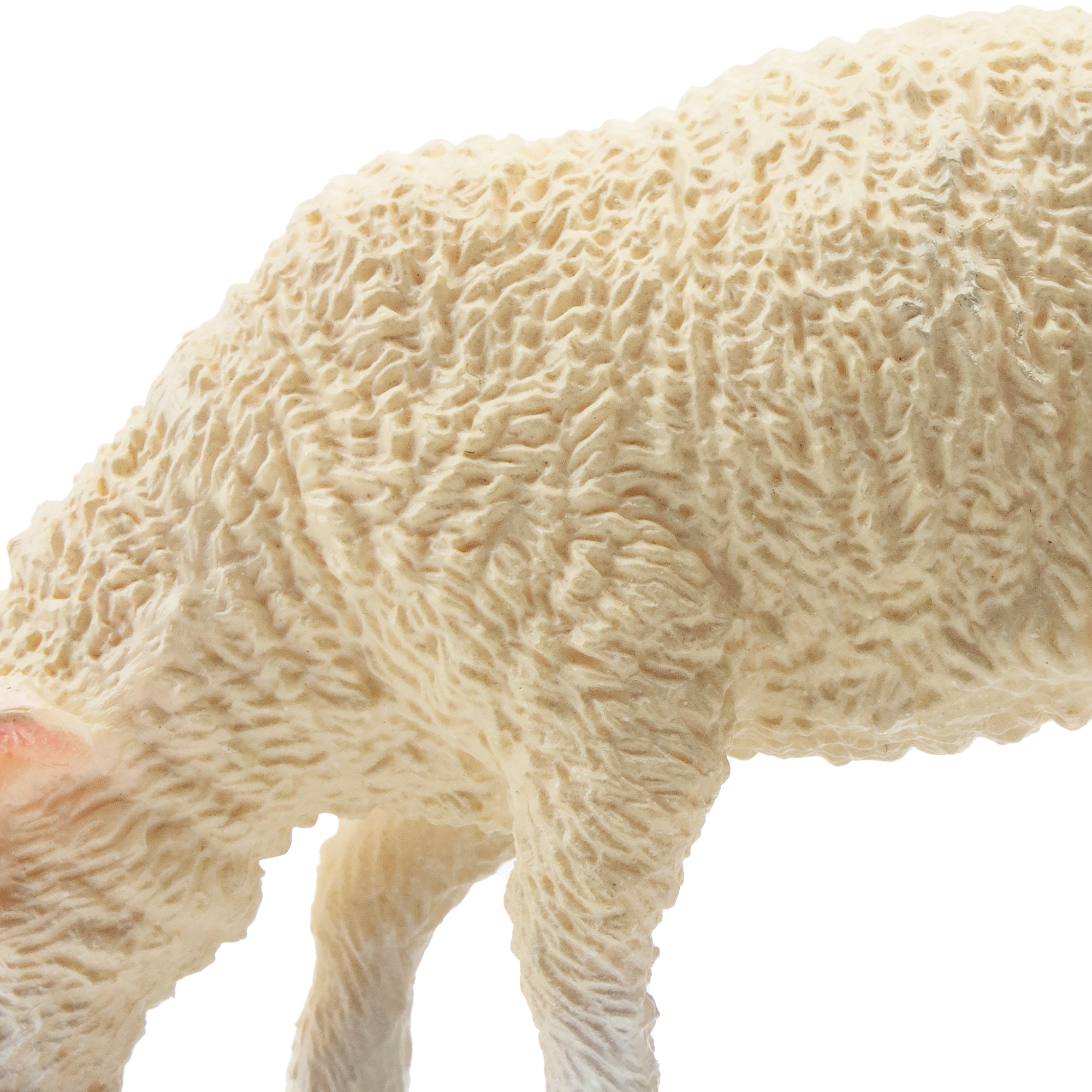 Toymany Foraging Light-Haired Lamb Figurine Toy-detail