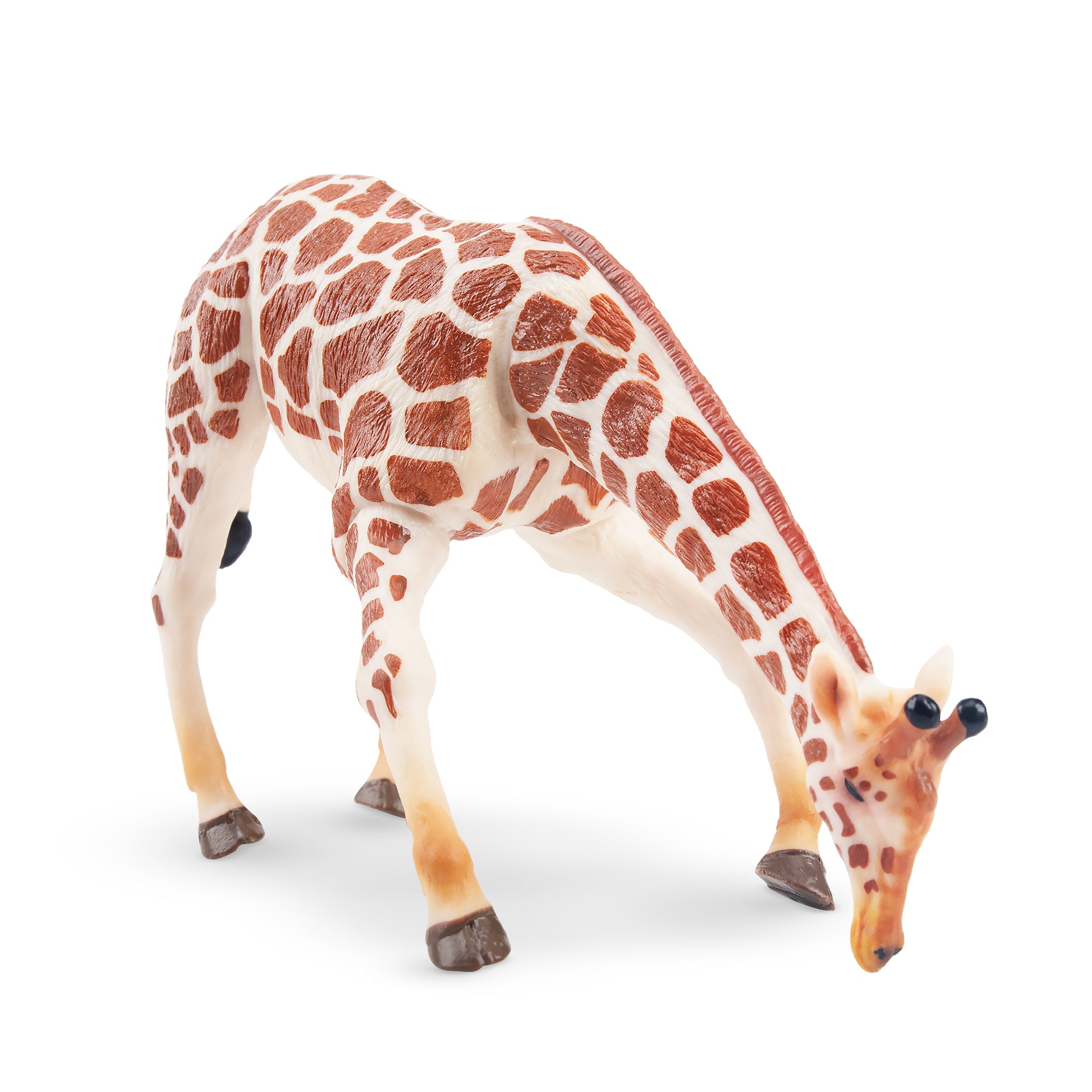 Toymany Grazing Giraffe Figurine Toy-2