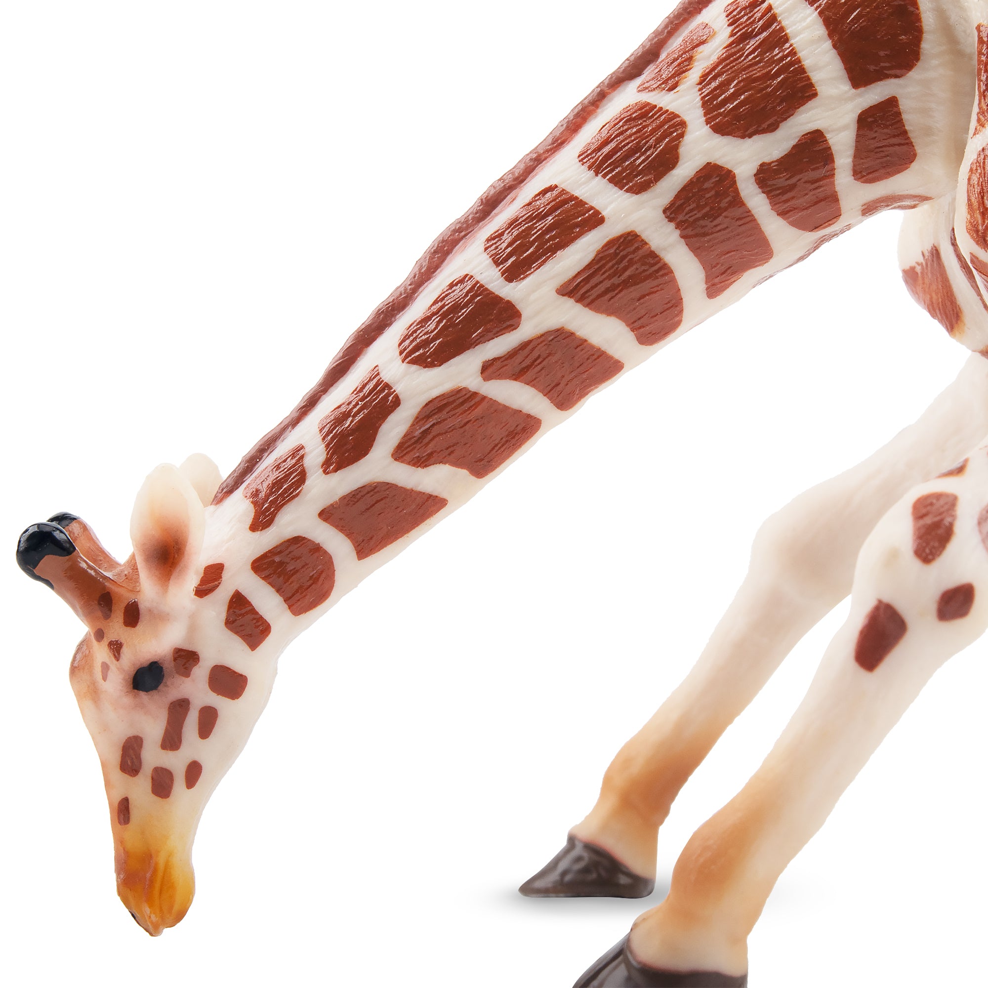 Toymany Grazing Giraffe Figurine Toy-detail 1