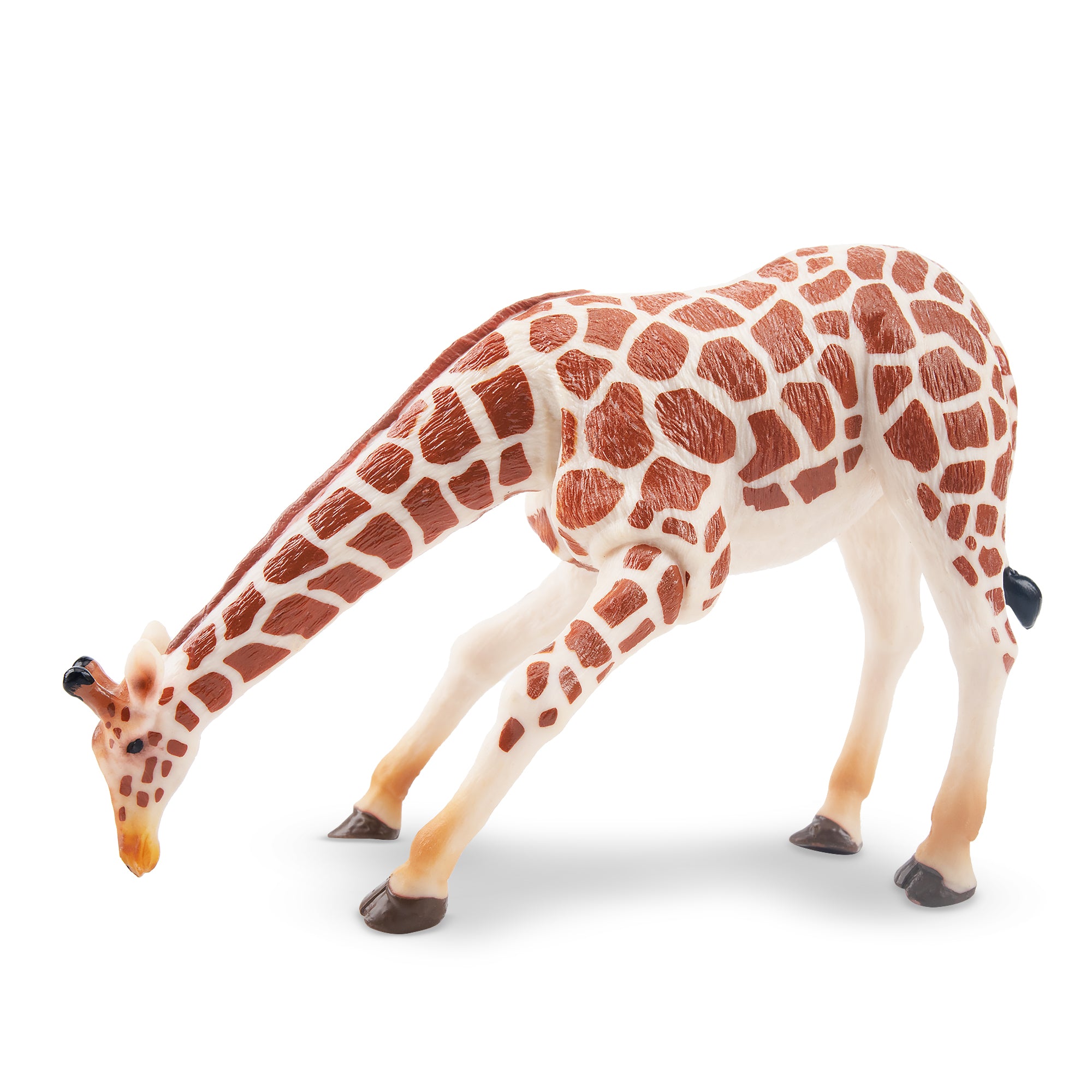 Toymany Grazing Giraffe Figurine Toy