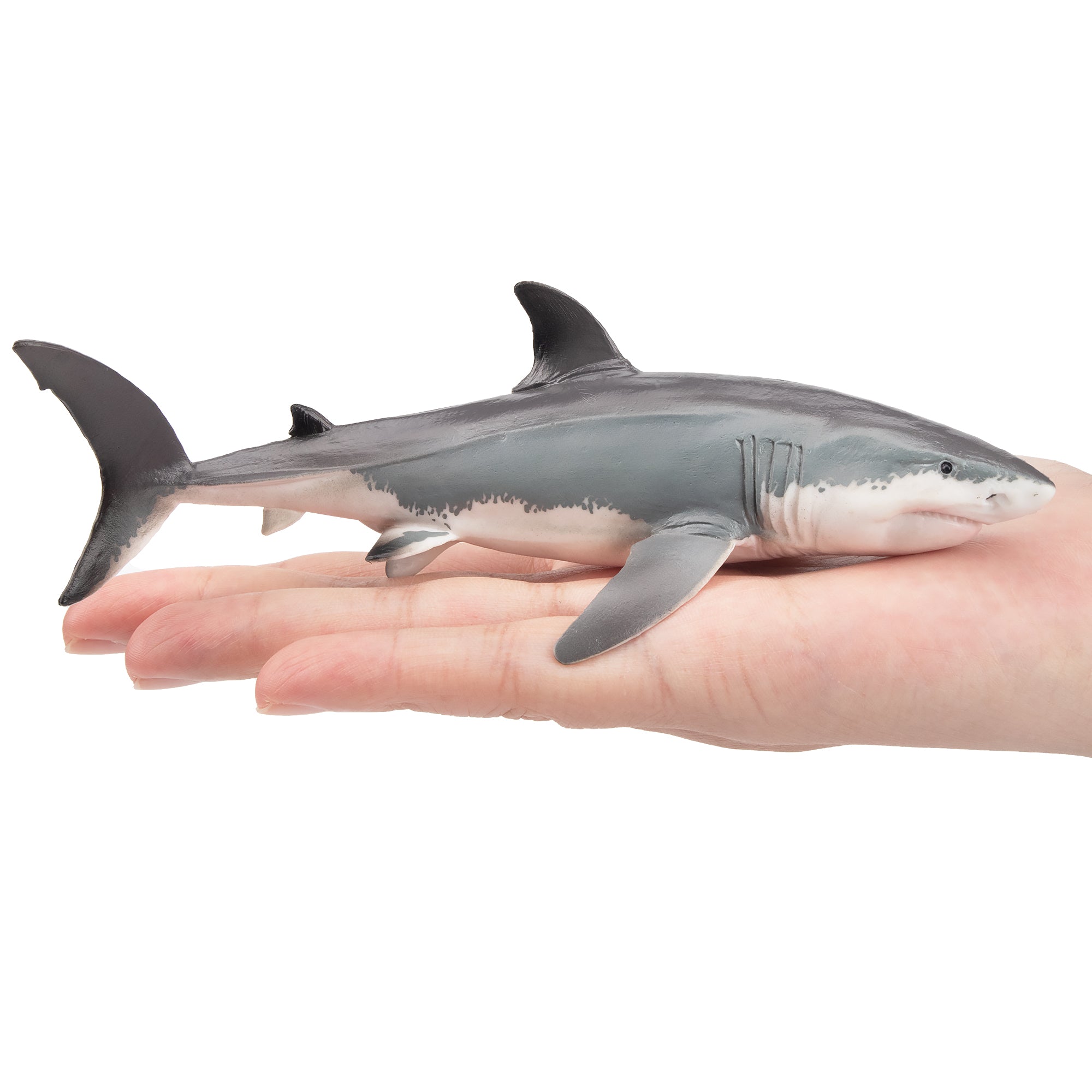 Toymany Great White Shark Figurine Toy-on hand