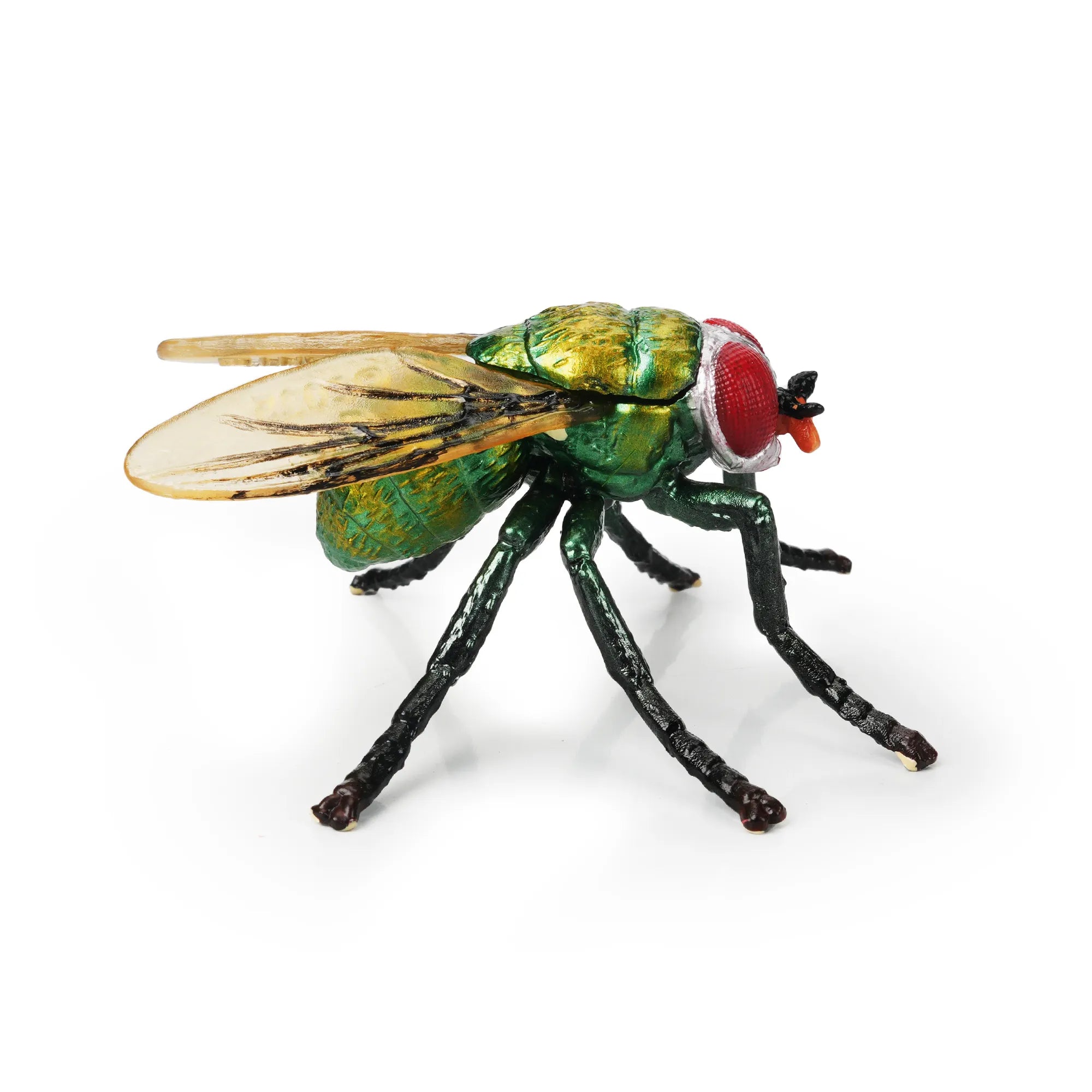 Toymany Green Bottle Fly Figurine Toy