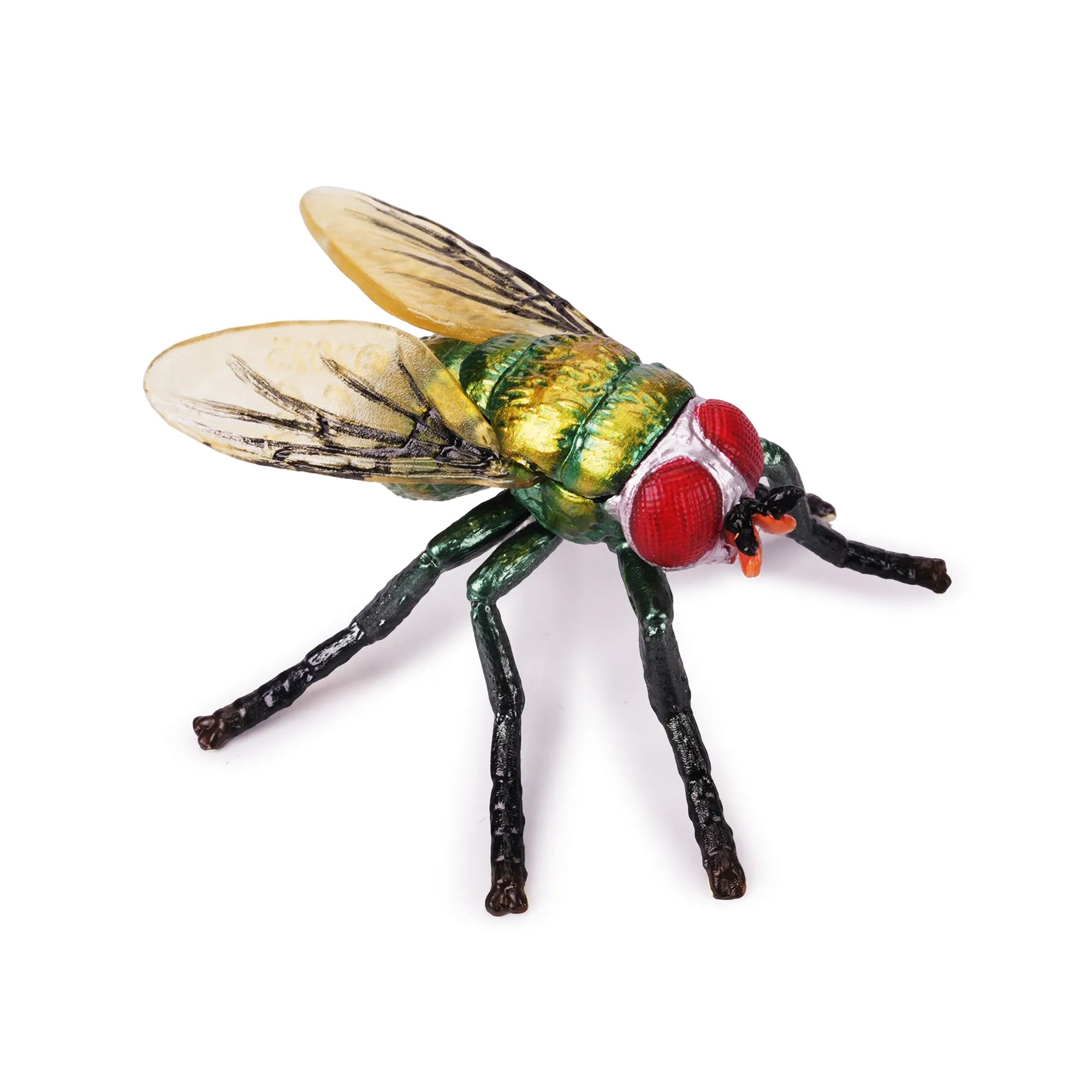 Toymany Green Bottle Fly Figurine Toy