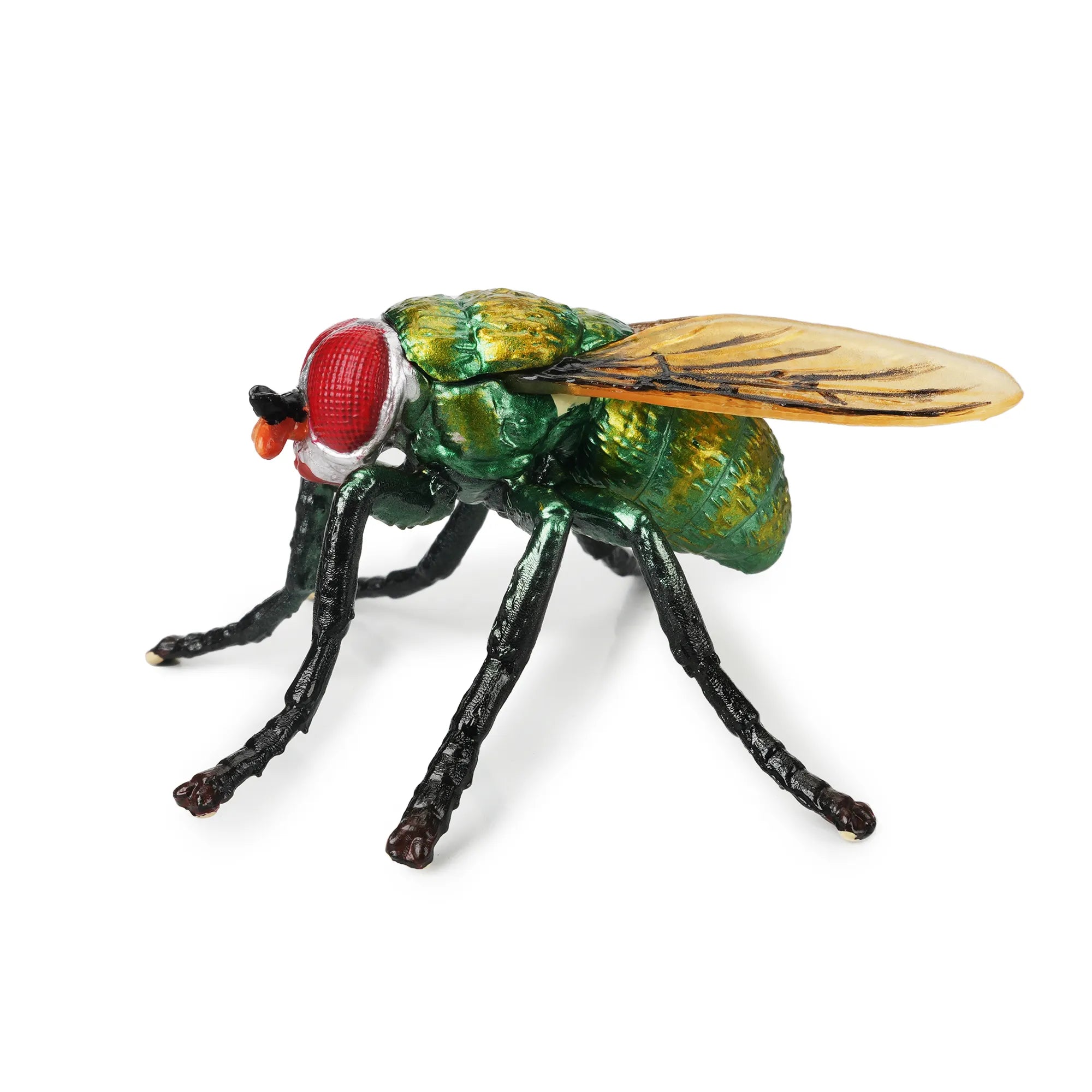 Toymany Green Bottle Fly Figurine Toy