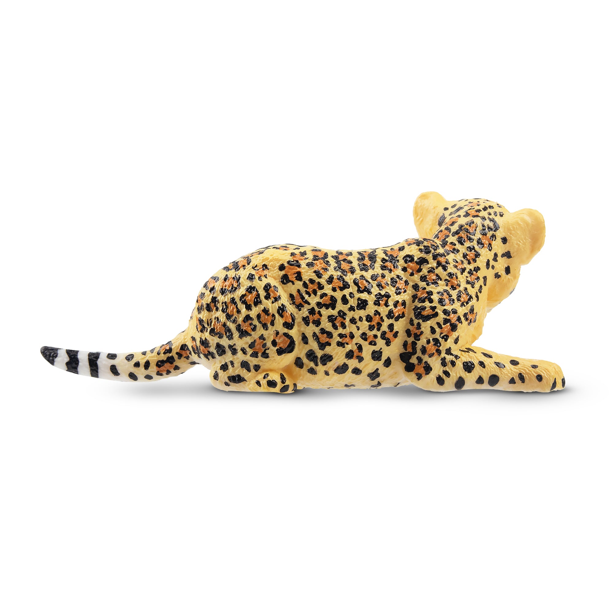 Toymany Lying Leopard Cub Figurine Toy-back
