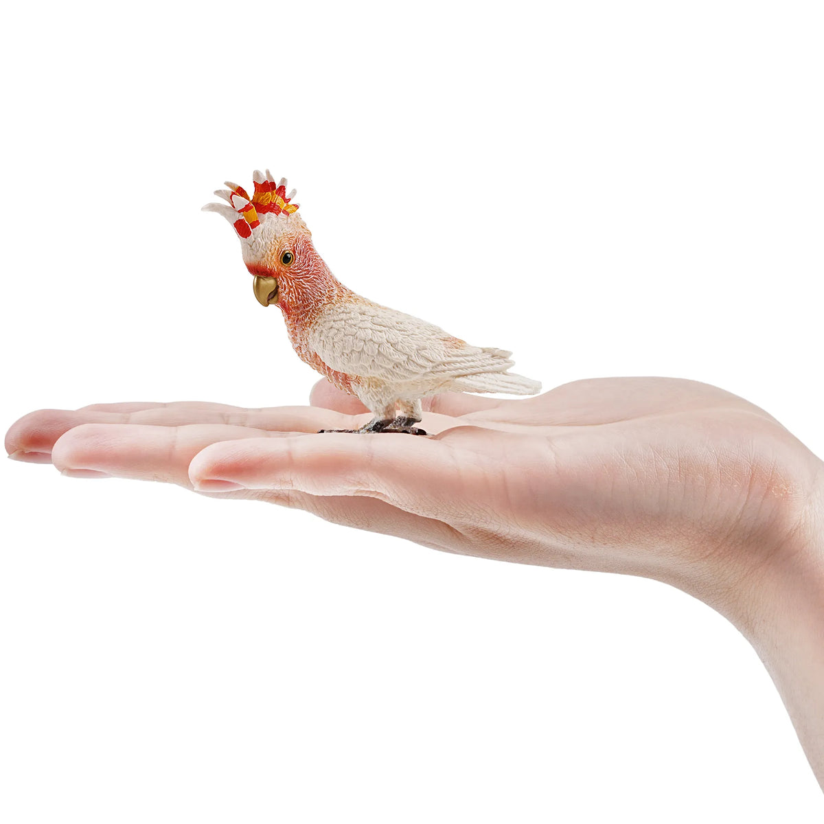 Toymany Major Mitchell's Cockatoo Figurine Toy-on hand