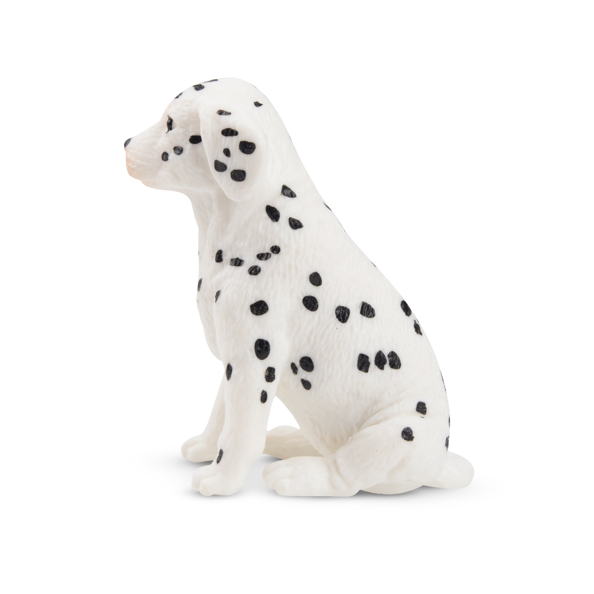 Toymany Mini Sitting Dalmatian Puppy Figurine Toy-2