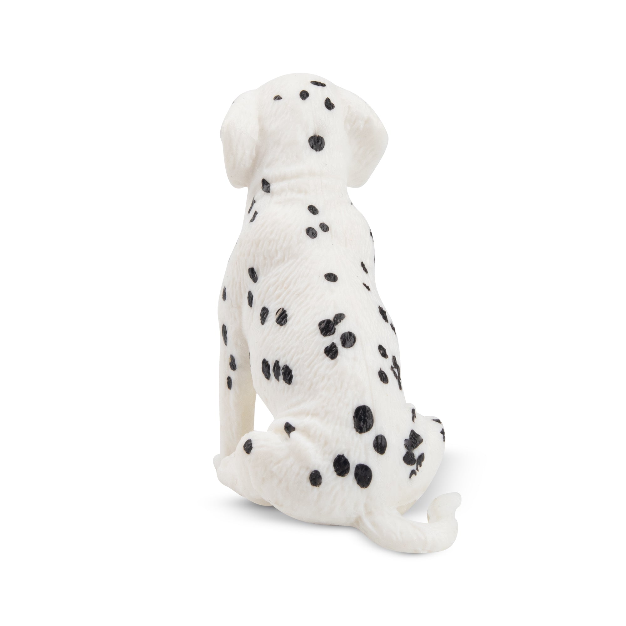 Toymany Mini Sitting Dalmatian Puppy Figurine Toy-back